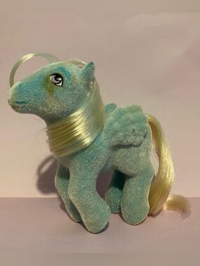 My Little Pony G1 Wind Whistler So Soft Pony 1985 Vintage Hasbro *TLC*